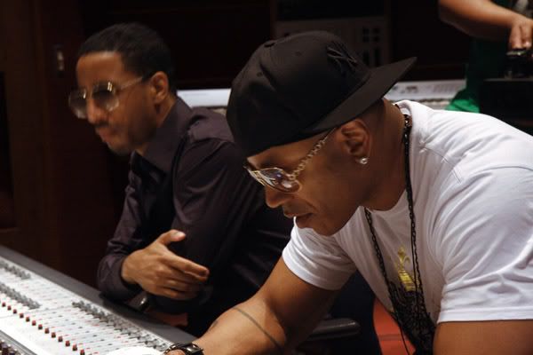 On June 16th, Ryan Leslie and LL Cool J were spotted at their first studio collaboration at Chung King Studio in New York: