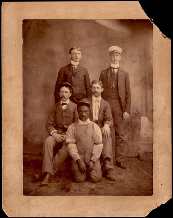 photo J. E. Miller Studio Portrait - Steamboat Captain and Crew - North Carolina 1905_zpshigvzyob.jpg