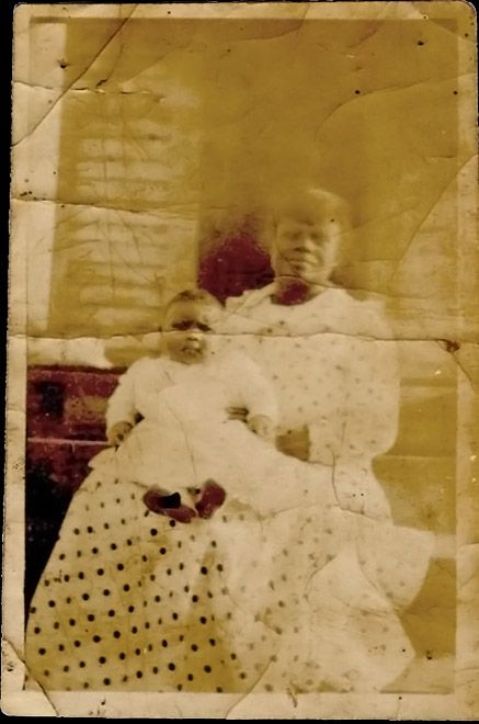 Mother in Polka Dot Dress with Child - Circa Early1900's photo Mother in Polka Dot Dress with Child - Circa Early1900s_zps2vwkcjv2.jpg