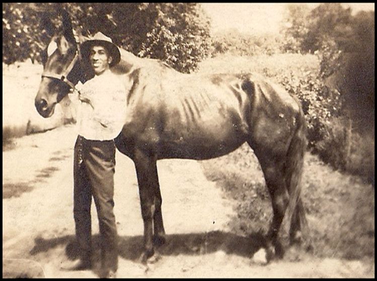 Man & His Horse Circa Early 1920’s photo 3-ManampHisHorseCircaEarly1920rsquos_zps4c9bc0ac.jpg