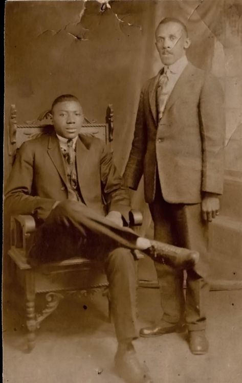 photo RPPC AZO Studio Portrait - Father and Son - Circa 1920s _zpseogj4yfm.jpg