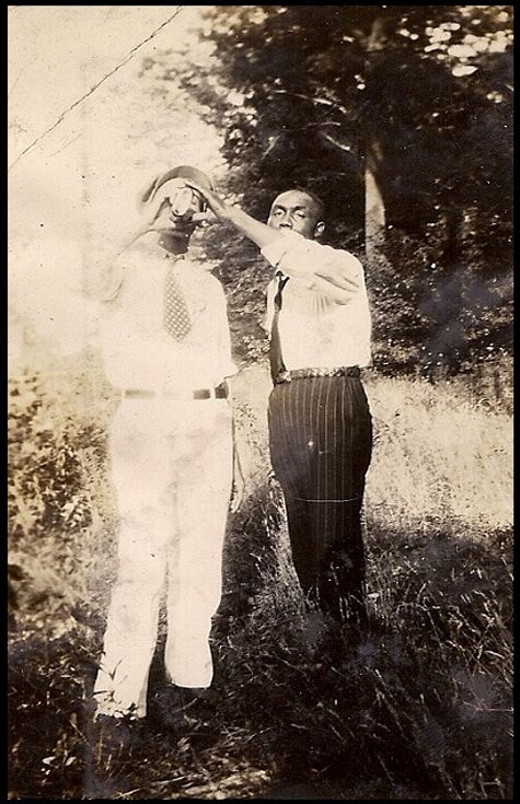 Gardner Family Sr son with man and flask - Circa 1932 photo 11-GardnerFamilySrsonwithmanandflask-Circa1932_zps54fa923b.jpg