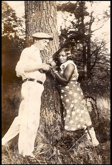 Gardner Family Couple with wine bottle and tree - Circa Late 1932 photo 12-GardnerFamilyCouplewithwinebottleandtree-CircaLate1932_zps06721b42.jpg