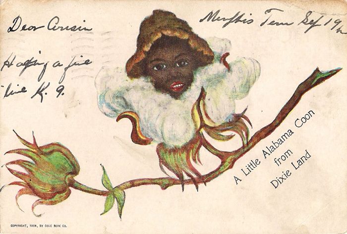 A Little Alabama Coon From Dixie Land Published by Cole Book Co. Atlanta, GA. Mailed September 19, 1907 photo ALittleAlabamaCoon_zps659f32f5.jpg