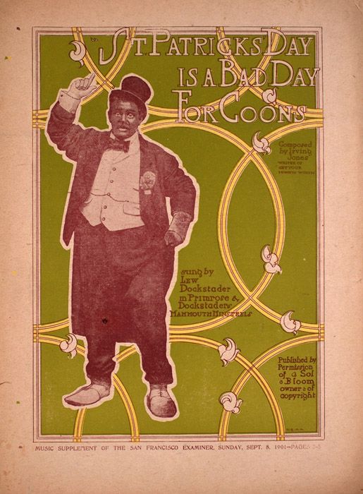St. Patrick’s Day Is A Bad Day For Coons by Irving Jones 1901 photo StPatricksDayIsABadDayForCoons_zps5905cc8e.jpg