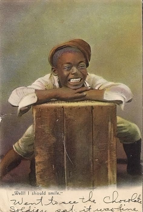 Well I Should Smile” The Rotography Co. New York City Printed in Germany G 15592 Mailed June 3 1911 Willmington, North Carolina photo WellIShouldSmileTheRotographyCoNYCityprintedinGermanyG15592MailedJune31911WillmingtonNC_zps879ca805.jpg
