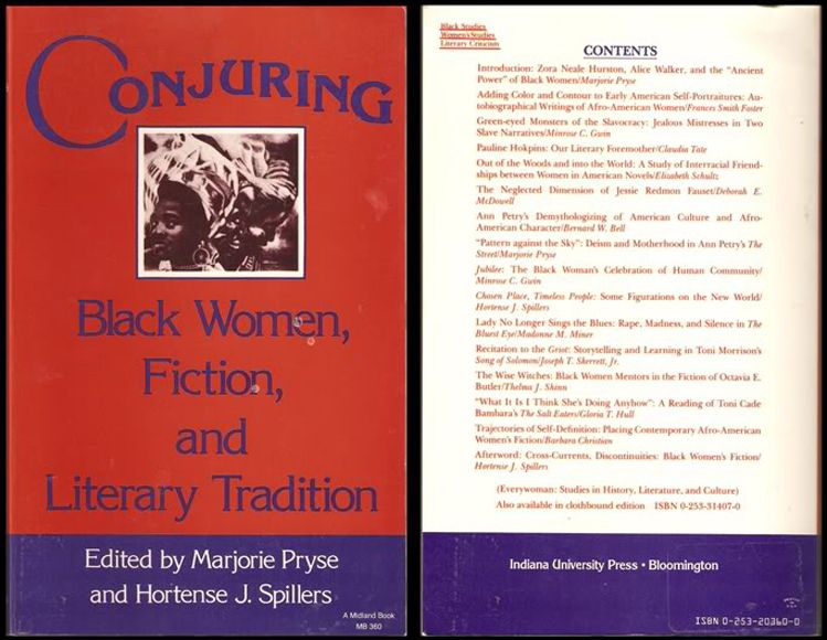 CONJURING: BLACK WOMEN, FICTION, & LITERARY TRADITION-1985 photo Conjuring-small_zps30a5e7b9.jpg