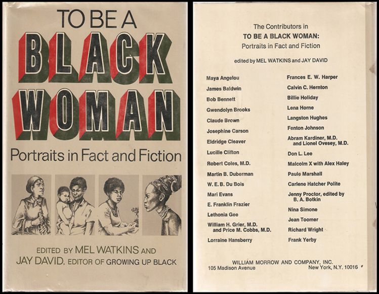 TO BE A BLACK WOMAN: PORTRAITS IN FACT AND FICTION-1972 photo ToBeABlackWoman-small_zps7e12b745.jpg