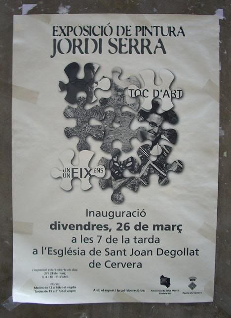 Jordi Serra a Cervera