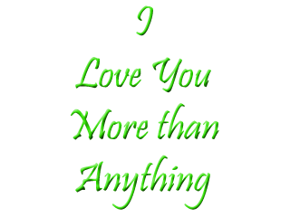 more than anything
