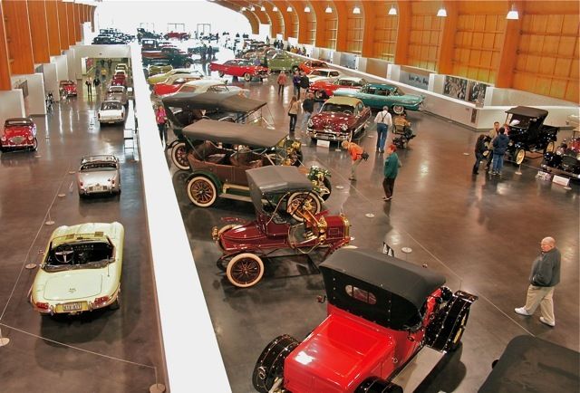 Main Exhibit Floor of the LeMay Car Museum in Tacoma