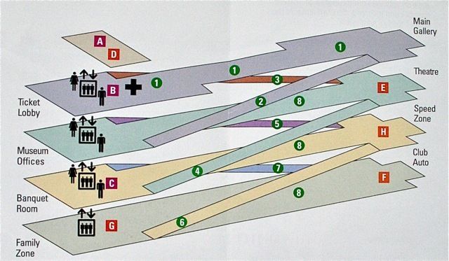 Floorplan of LeMay Museum