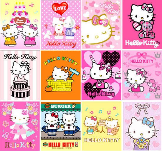 I need a logo with a clean "Hello Kitty" look