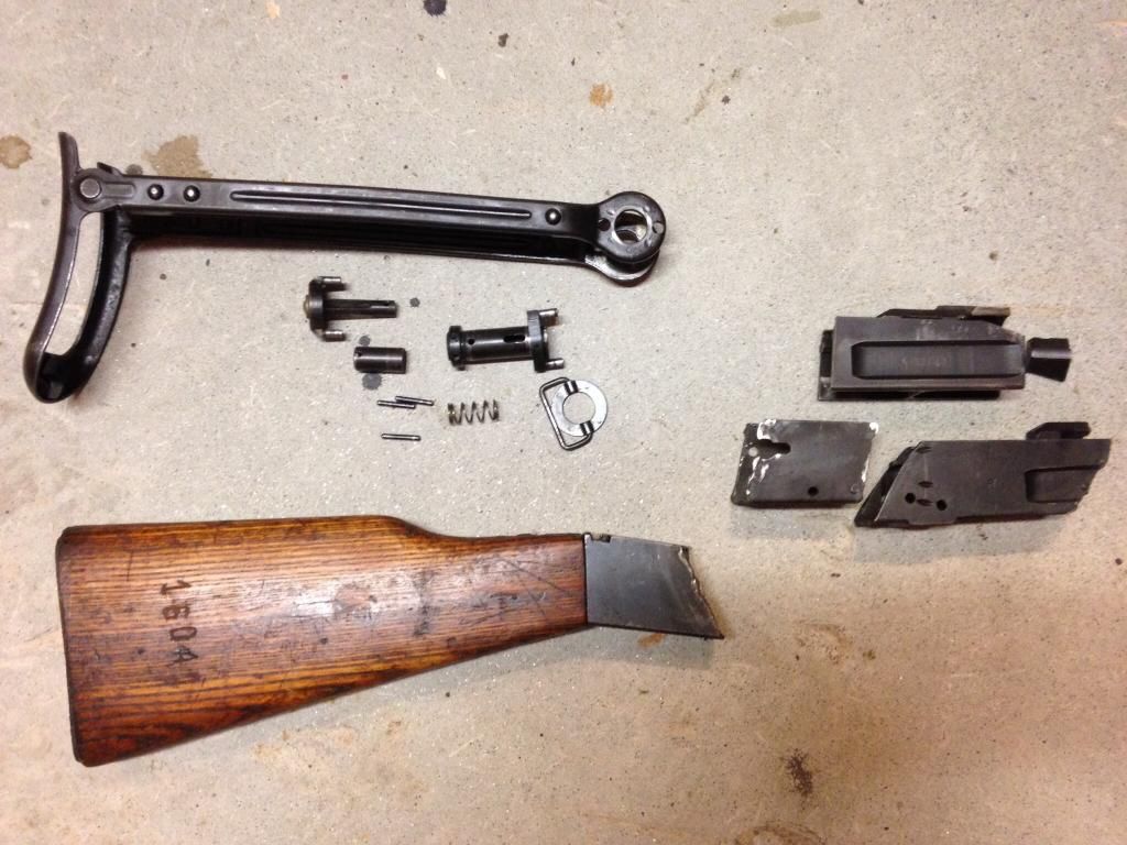 WTS Yugo m64 stocks, AK74 trunnion and some other stuff AK Rifles
