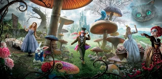 Alice In Wonderland Characters Alice In Wonderland Movie Review 2010