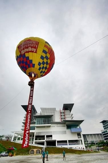 Taylors Hot Air Balloon TAYLORS LAKESIDE CAMPUS