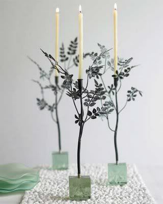 Verdigris Mini taper Holder at Viva Terra