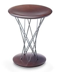 Vitra Rocking Stools in Walnut