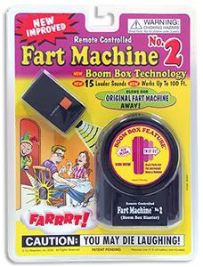 Remote Controlled Fart Machine