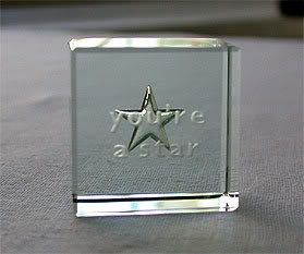 Star Glass Cube