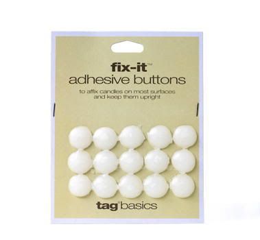 Fix-It Adhesive Buttons for Candles