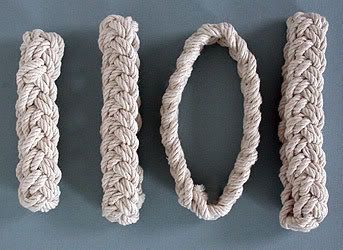 Shrink-to-Fit Rope Bracelets