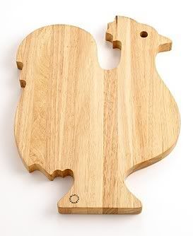 Rooster Novelty Cutting Board