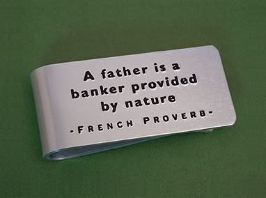 Moneyclip - A Father is a Banker