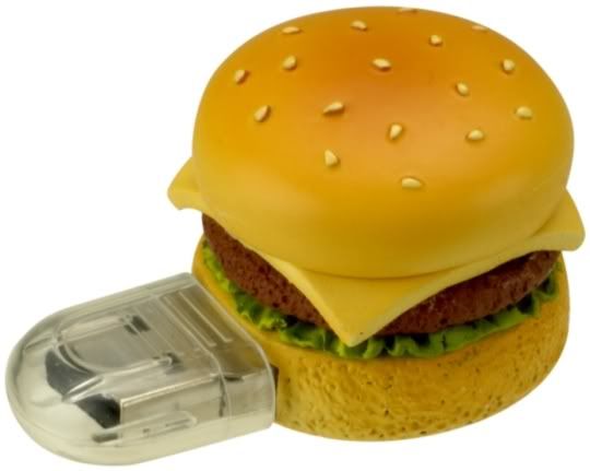 Fast Food USB Memory: Burger