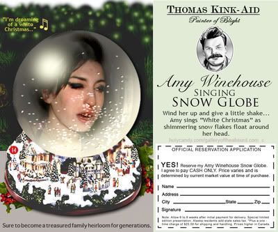 Winehouse Snowglobe