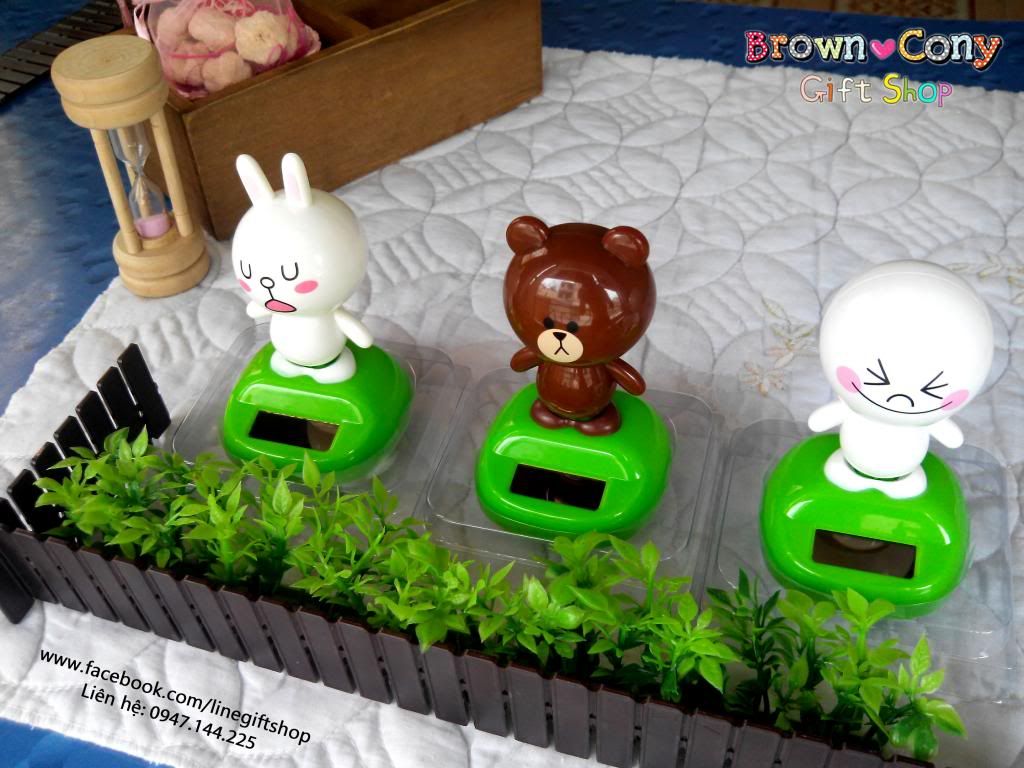 Gấu bông Brown Cony, Gối gấu Brown Cony, Line character, tổng hợp Brown Cony Moon