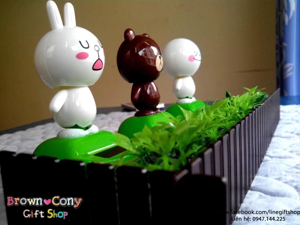 Gấu bông Brown Cony, Gối gấu Brown Cony, Line character, tổng hợp Brown Cony Moon