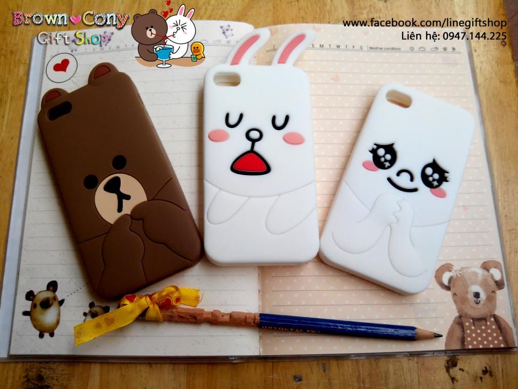 Gấu bông Brown Cony, Gối gấu Brown Cony, Line character, tổng hợp Brown Cony Moon