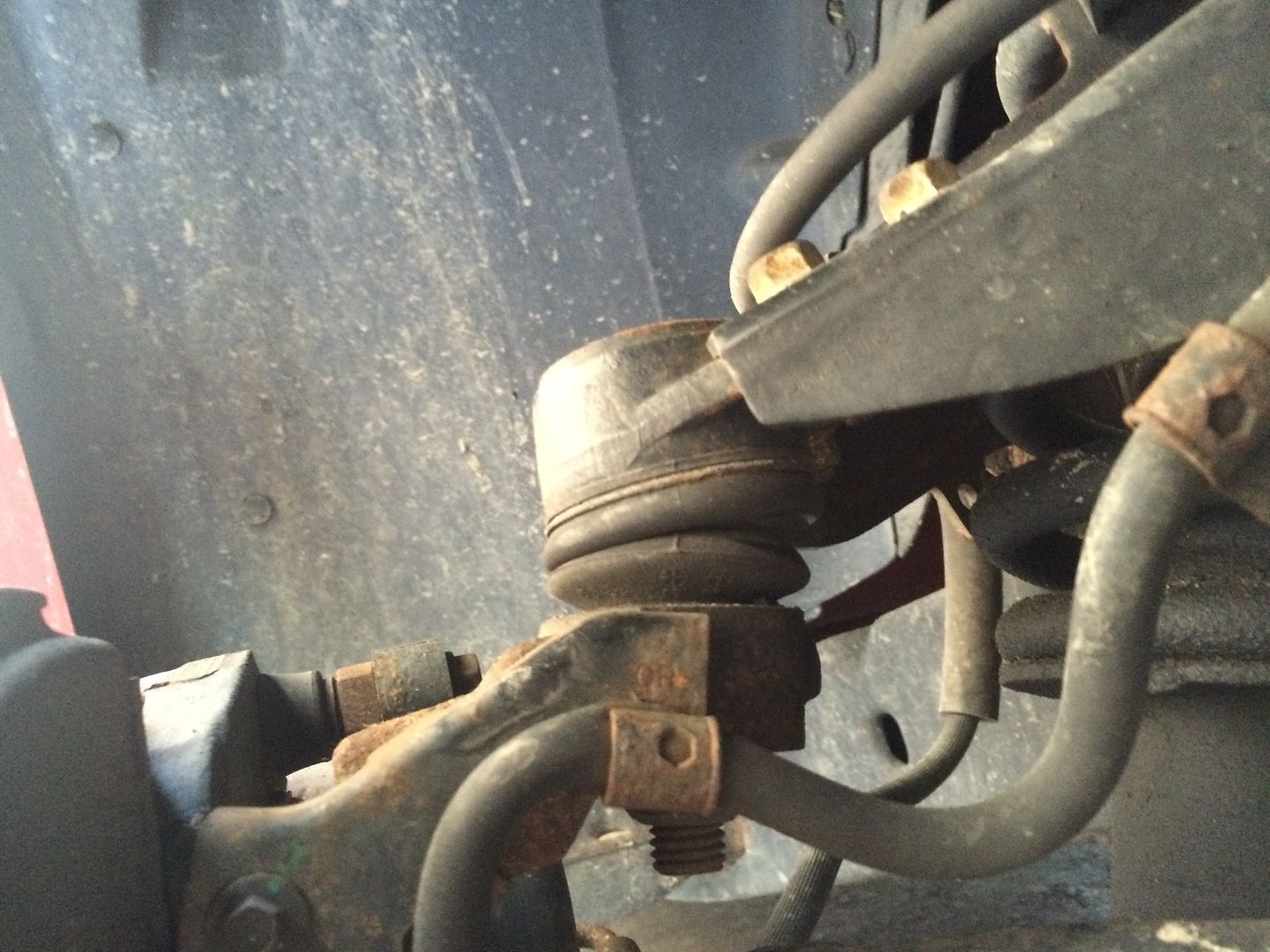 How much does turning over the ball joints affect suspension geometry