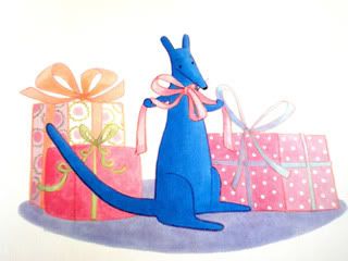 My Blue Kangaroo