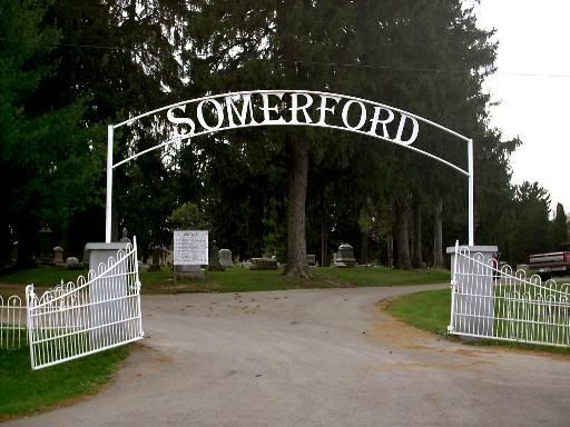Somerford Cemetery in London, Ohio