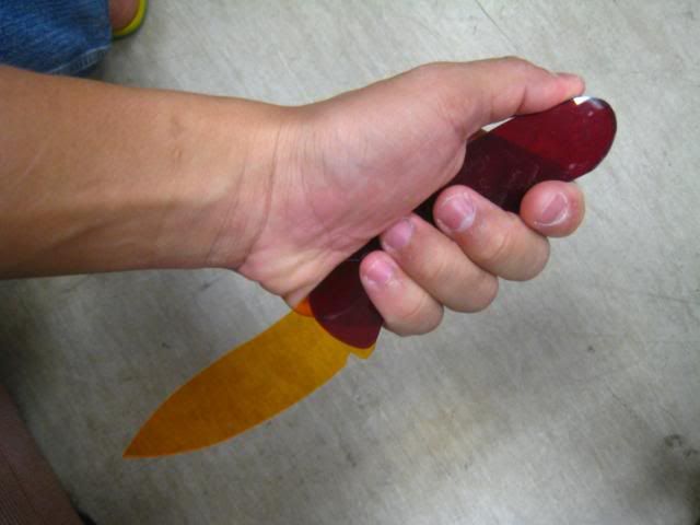 Reverse Ice Pick Grip