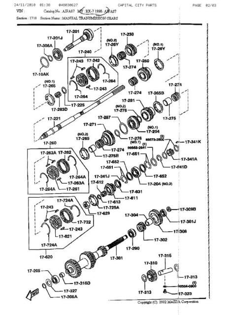 Caterpillar 301 8 Parts Diagram