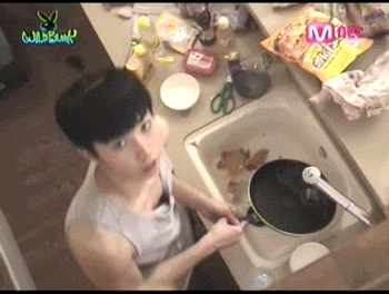 wooyoung cooking Pictures, Images and Photos