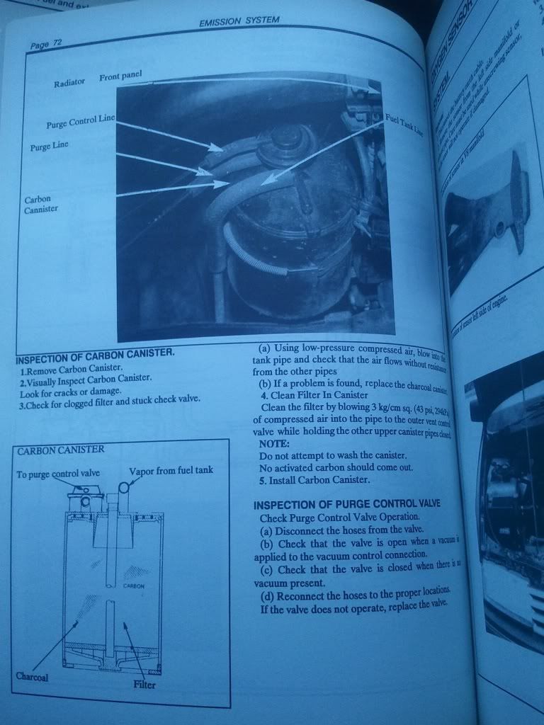 VG Ute fuel line/hose breather issues Just Commodores