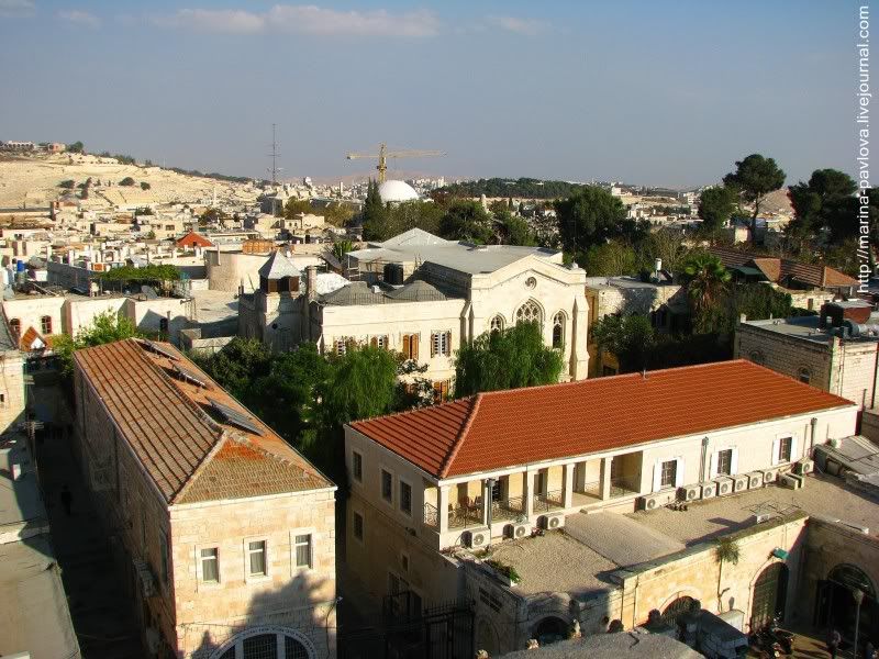 Иерусалим: от Храмовой горы через Дормицион и башню Давида к мельнице Монтефиоре - 15.10.2008
