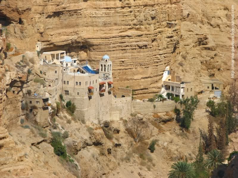 Вади-Кельт и Кумран: о греческом монастыре и свитках Мёртвого моря - 18.10.2008