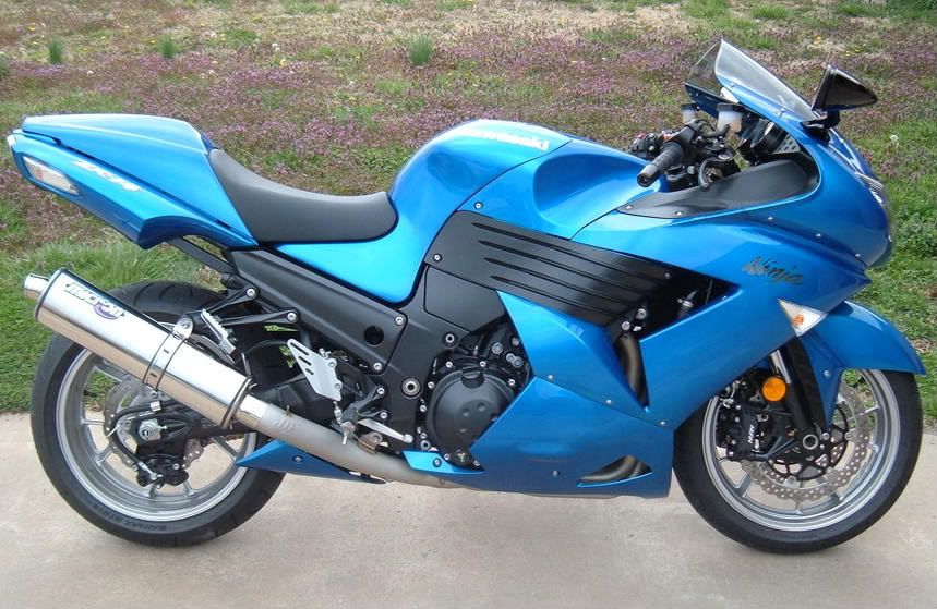 2007 zx14 exhaust