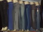 Mannequins in jeans
