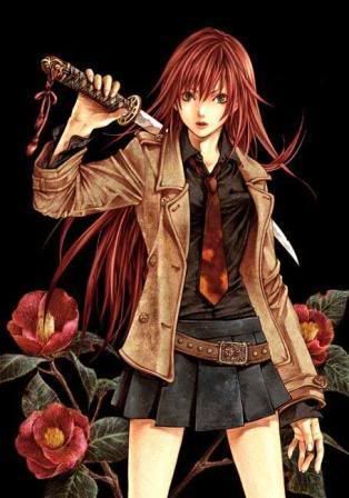 Ava_Idea-1.jpg Red Hair - Girl in Black Uniform - Girl with Sword image by So_Just_Smile