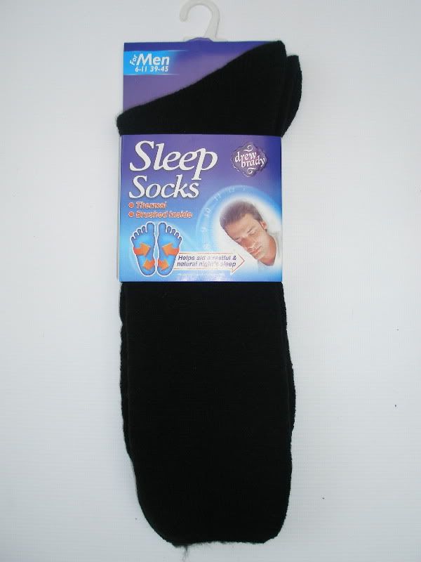MENS THERMAL SLEEP BED SOCKS 611 eBay