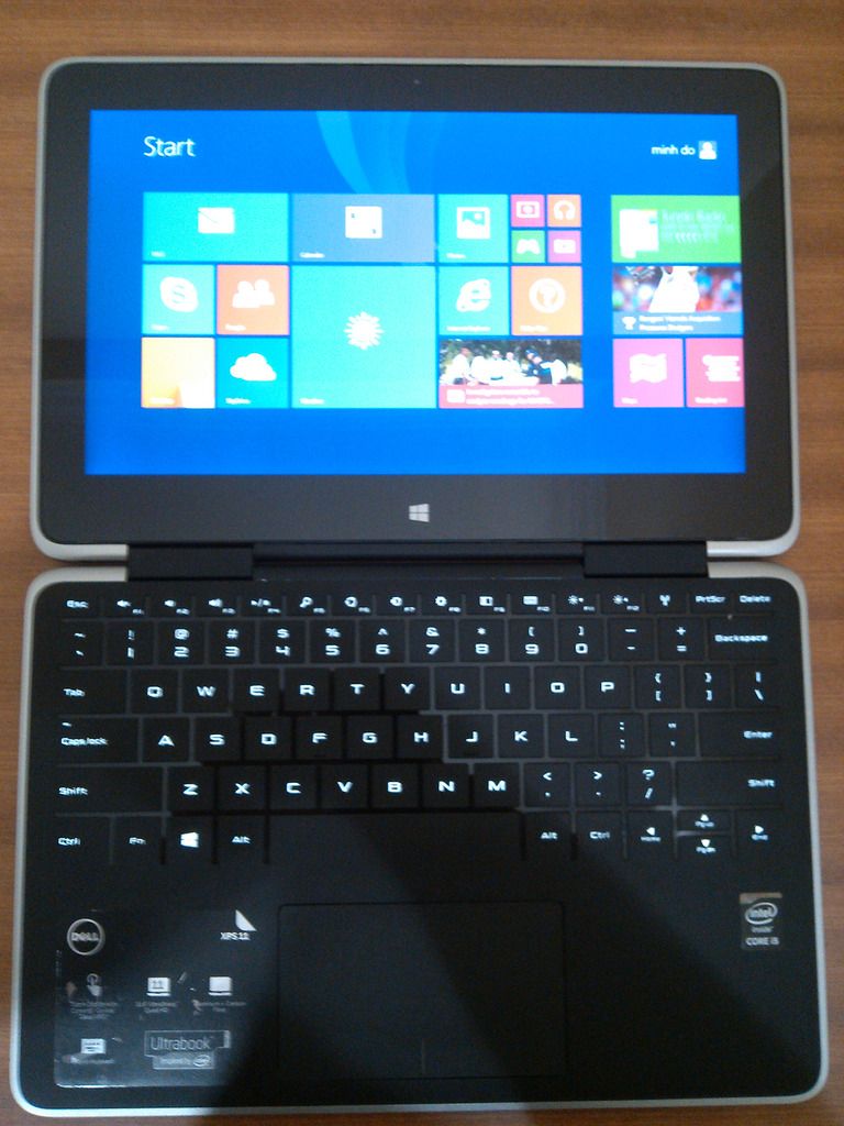 Bán Dell XPS Ultrabook Carbon Fiber, i5 4210Y, 128Gb SSD, 11.6 QHD - 5