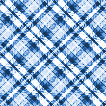 plaid pattern stamp
