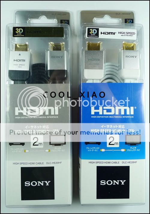 2011 New SONY 1.4a DLC HD20HF 2M HDMI Cable Full HD  