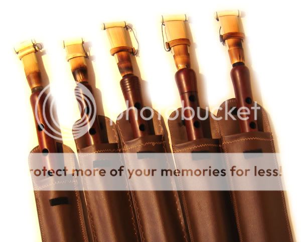 Armenian Professional Duduk 10 Reed 5 Leather Cases